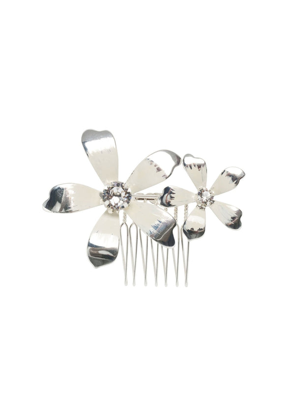 Hibbi Floral Hair CombEarringsElizabeth Bower