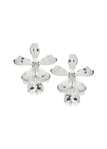 Hibbi Stud Floral Earring - bridal Earrings - Elizabeth Bower