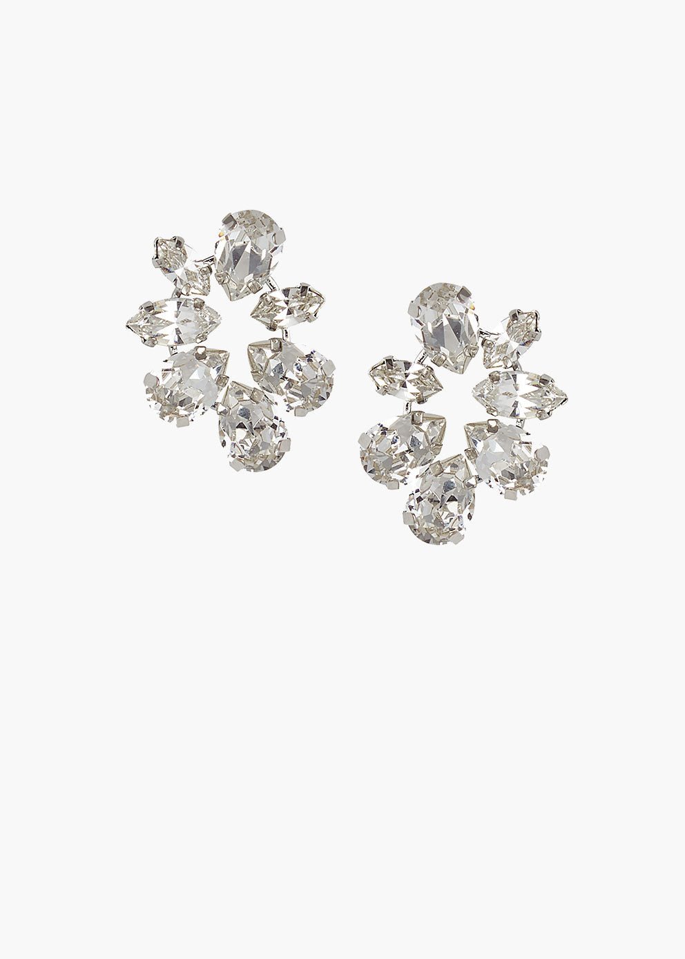 Lux Crystal Bridal Earrings - bridal Earrings - Elizabeth Bower