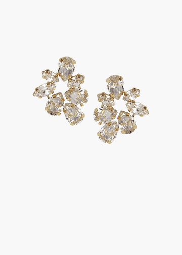 Lux Crystal Bridal Earrings - bridal Earrings - Elizabeth Bower