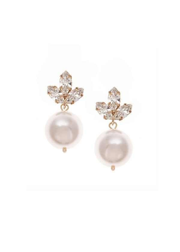 Mia Bauble Pearl Drop EarringsEarringsElizabeth Bower
