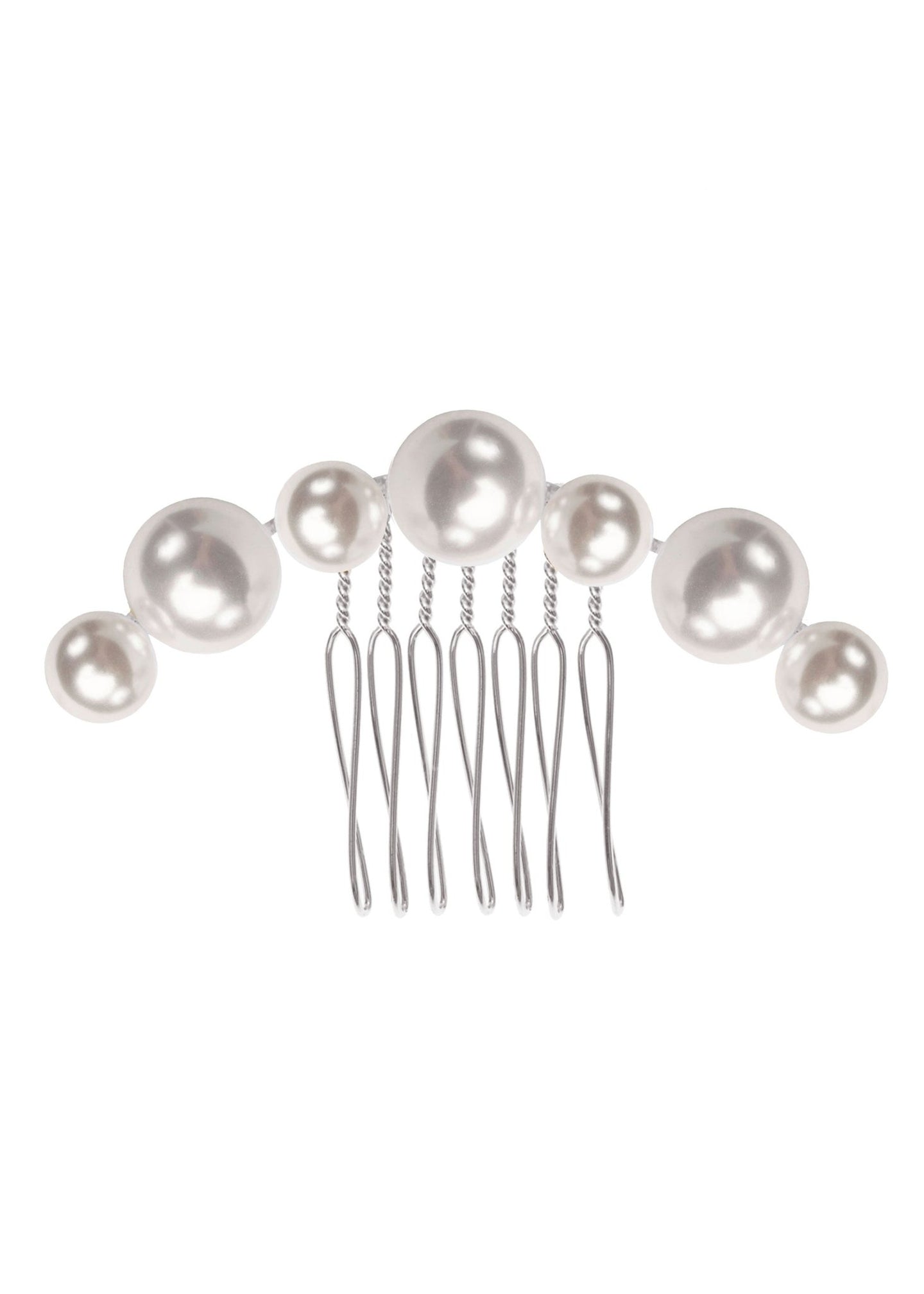 Pearl Dublet Garland Comb - bridal Hairpiece - Elizabeth Bower