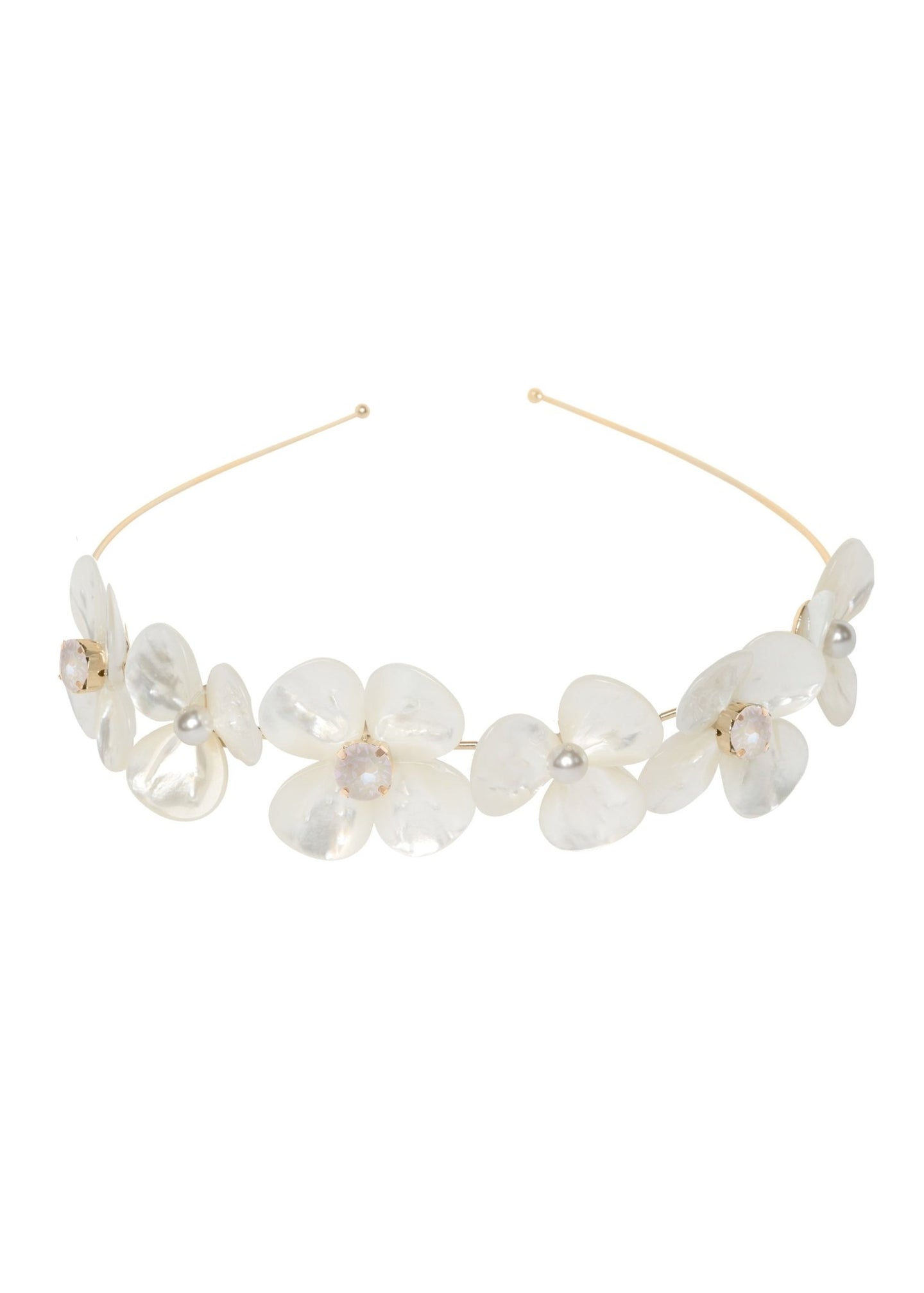 Petal Floral Bridal Headband - bridal - Elizabeth Bower