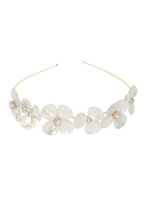 Petal Floral Bridal Headband - bridal - Elizabeth Bower