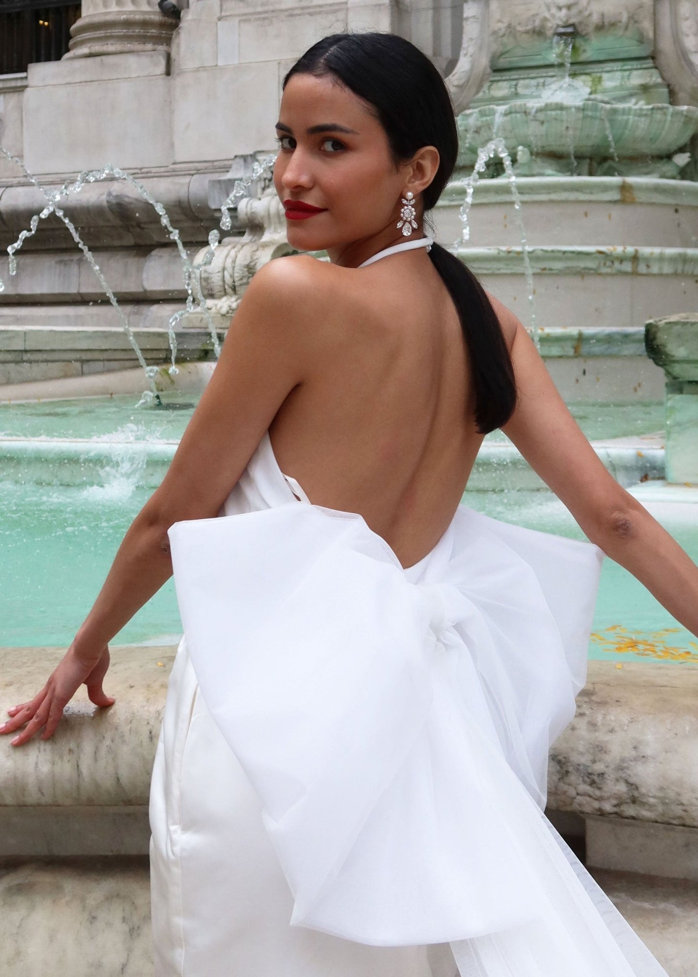 Regal Drop Earrings - bridal Earrings - Elizabeth Bower