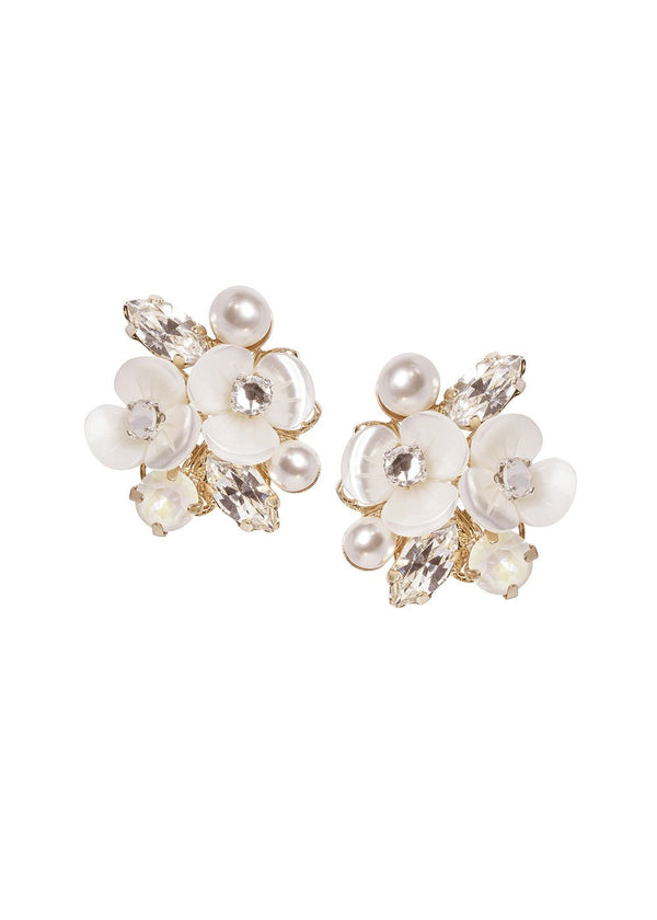 Trillium Cluster Stud EarringsEarringsElizabeth Bower