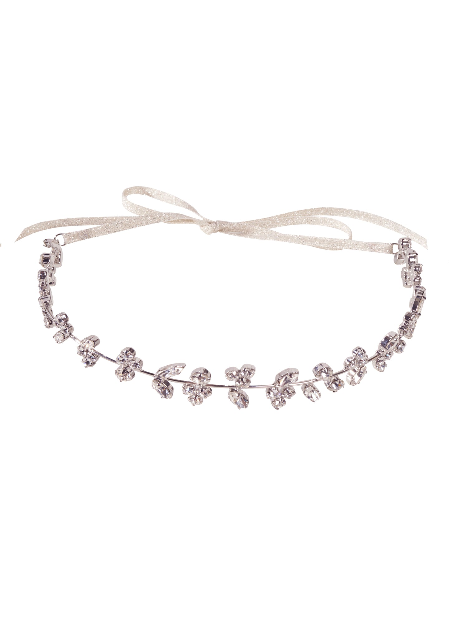 Bud Crystal Bridal Hairpiece