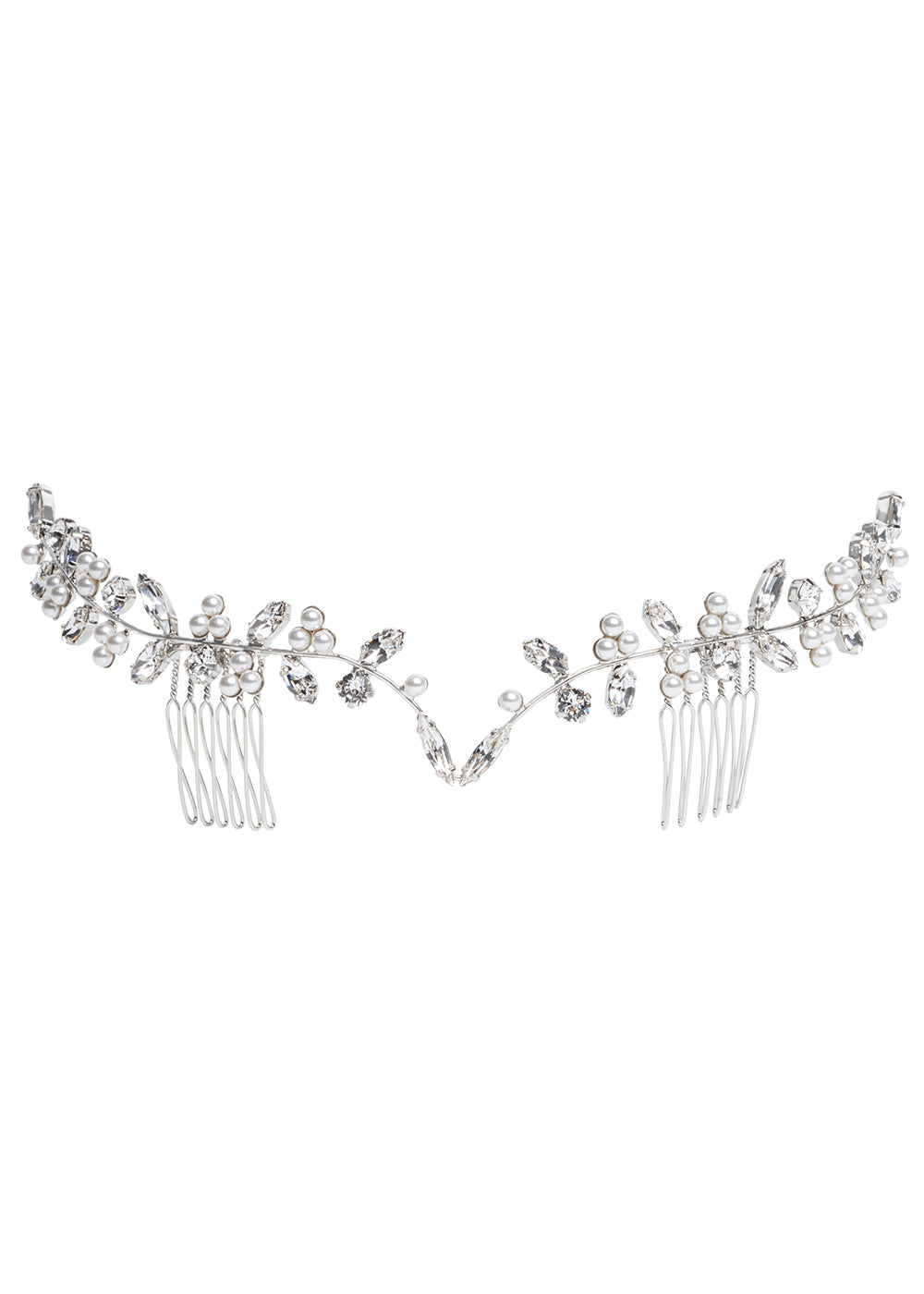 Budding Crystal Bridal Garland
