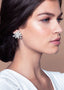 Corsage Pearl Earring Gold