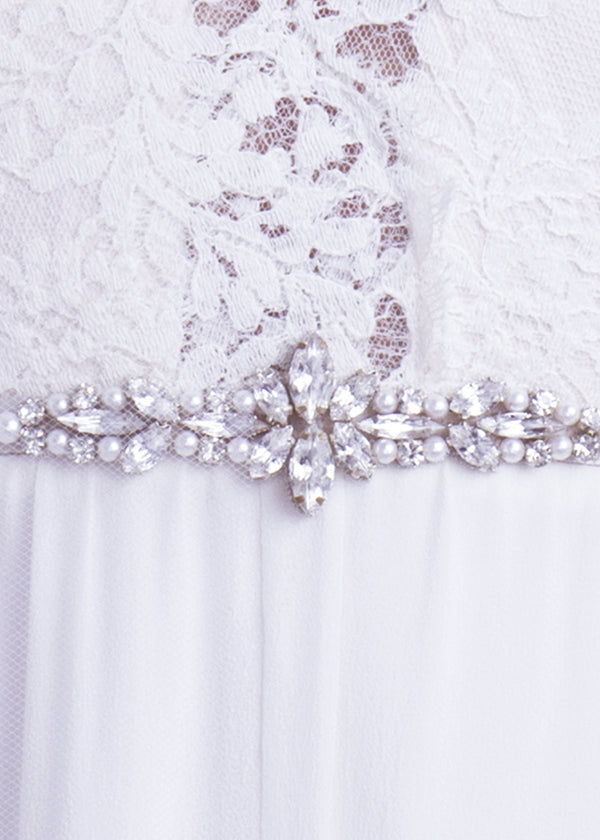 Deco Estate Crystal Accent Belt