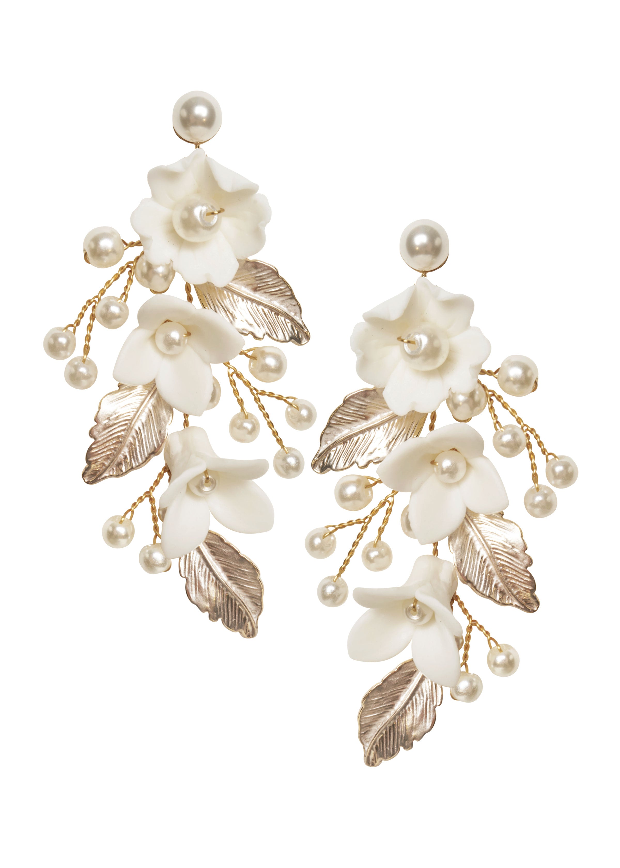 Elizabeth Bower ピアス June Bud Chandelier June Crystalla Chandelier – Elizabeth Bower