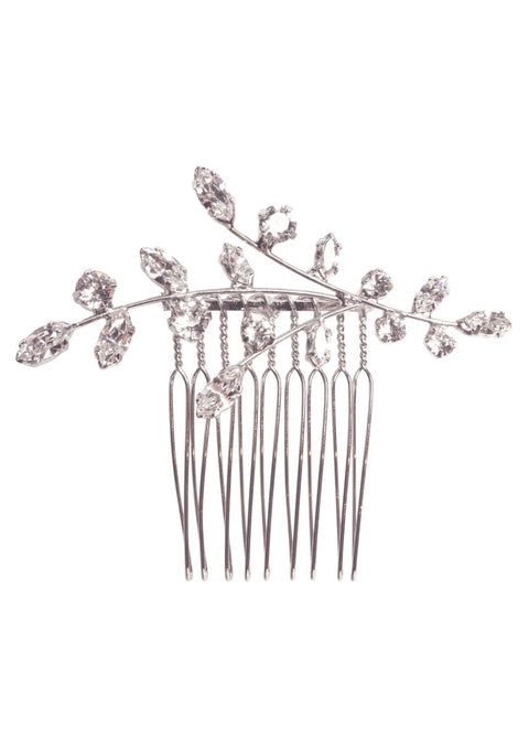 Fleur Mini Bridal Comb - bridal Hairpiece - Elizabeth Bower