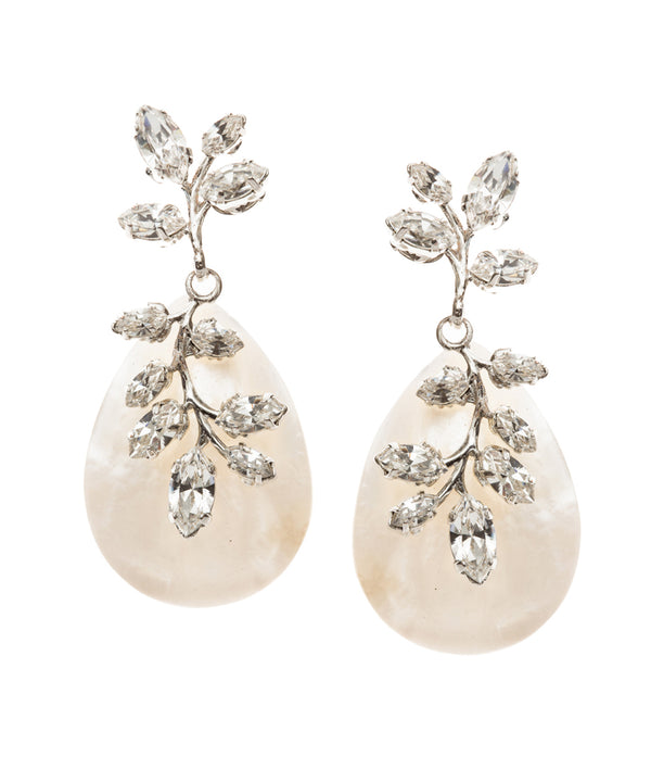 Vine Petal Drop Earrings