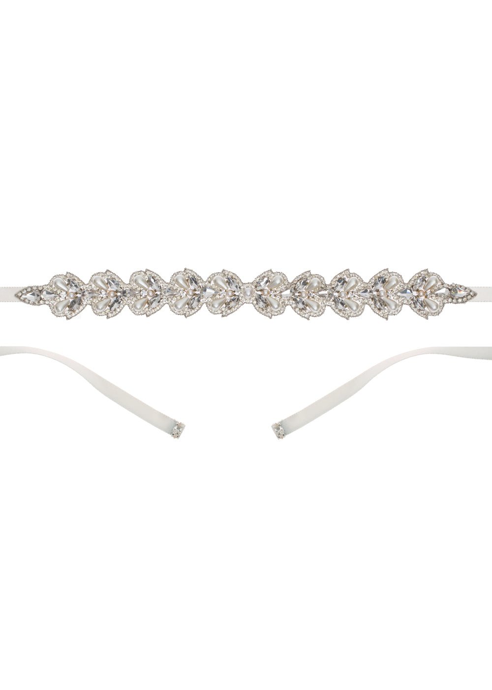 Alerie Sash - bridal Sash - Elizabeth Bower