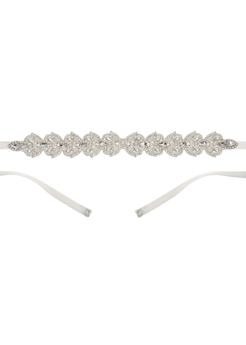 Alerie Sash - bridal Sash - Elizabeth Bower