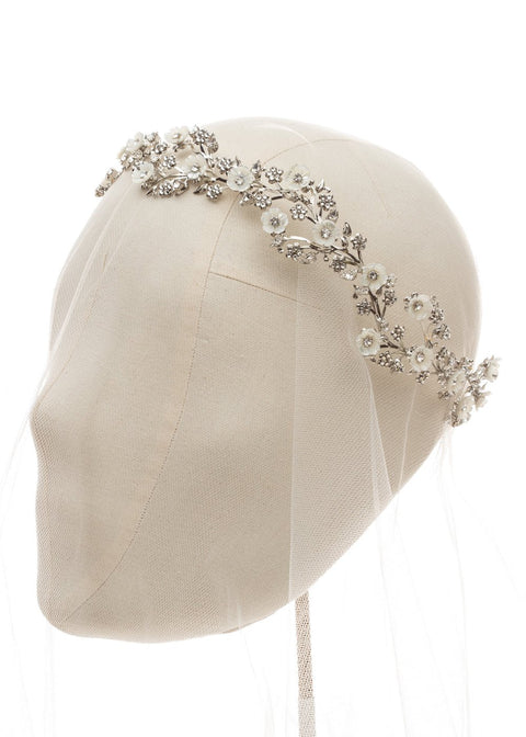 Anemone Band - bridal Hairpiece - Elizabeth Bower