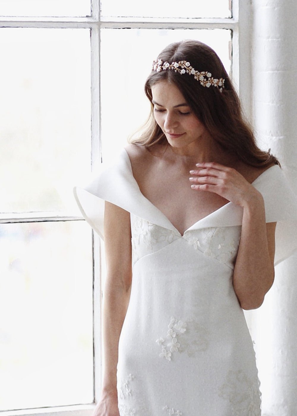 Anemone BandHairpieceElizabeth Bower