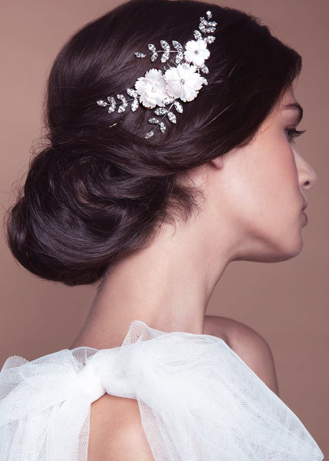 Artemis Comb - bridal Hairpiece - Elizabeth Bower