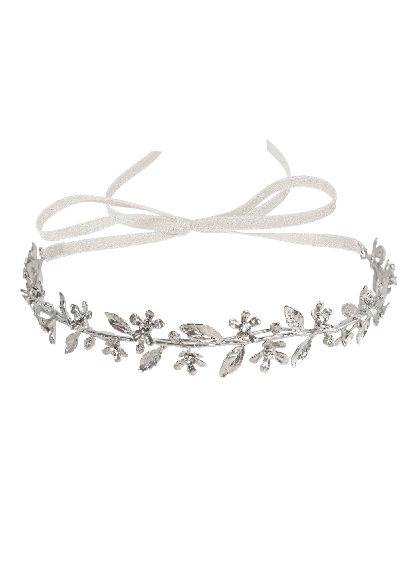 Athena Floral Bridal Hairpiece - bridal headband - Elizabeth Bower