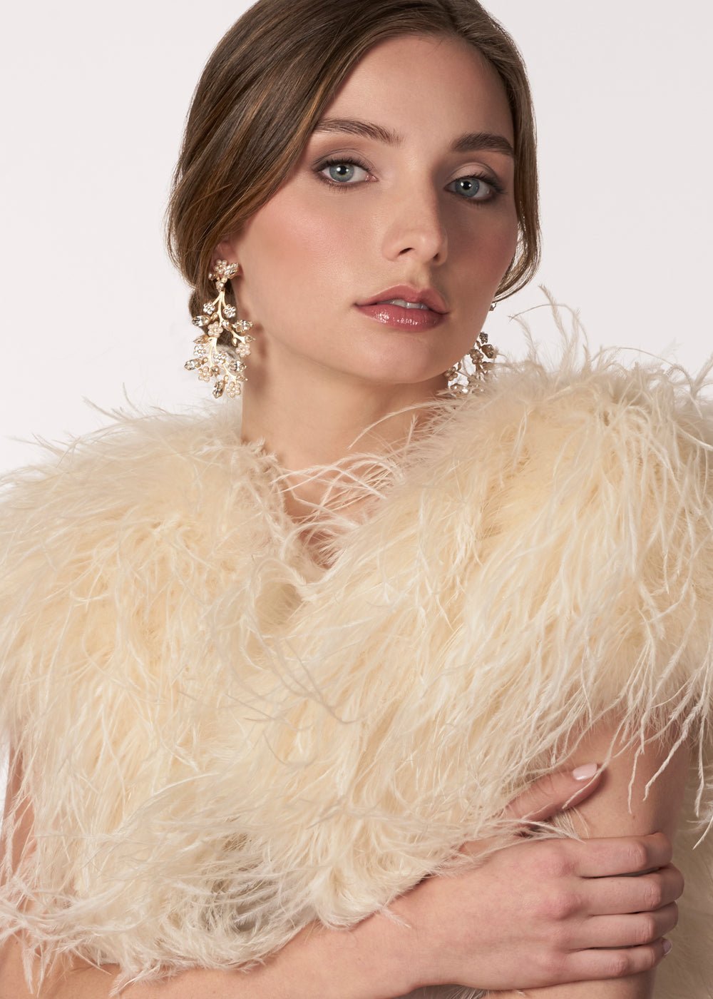 Blossom Cascade Chandelier - bridal Earrings - Elizabeth Bower