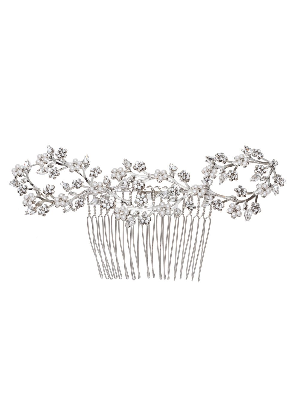 Blossom Floral Bridal Comb - bridal comb - Elizabeth Bower