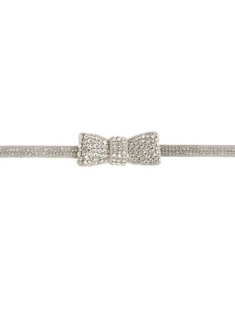 Bow Crystal Belt - bridal Belt Accessories - Elizabeth Bower