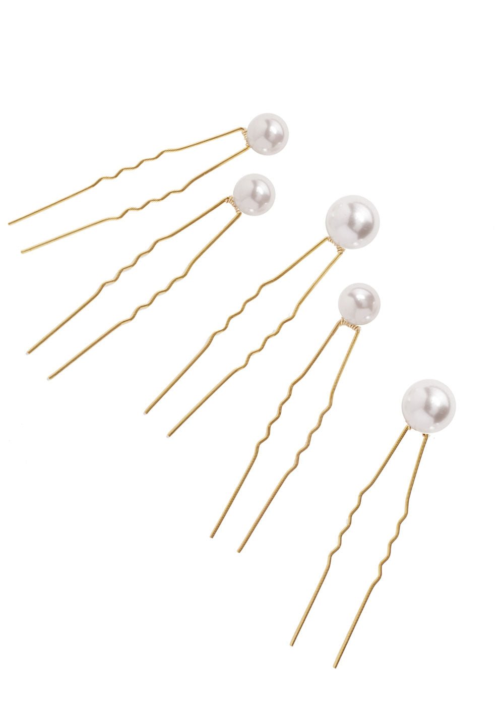 Bubble Mini Pearl Hairpin set - bridal Hairpins - Elizabeth Bower