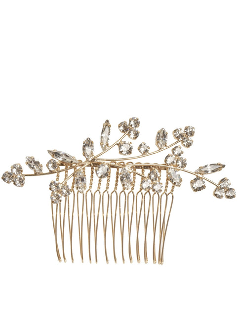 Bud Crystal Bridal Comb - bridal comb - Elizabeth Bower