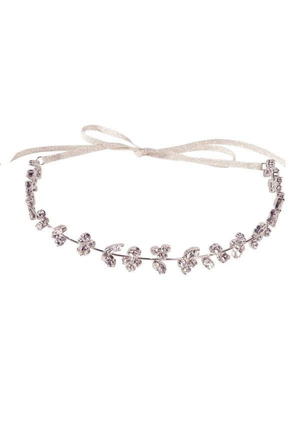 Bud Crystal Bridal HairpiecehairbandElizabeth Bower