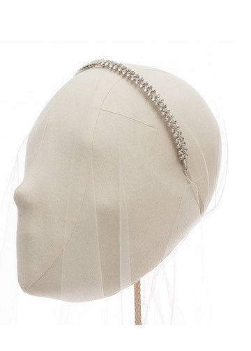 Ceremony Crystal Hairpiece - bridal Hair accessories - Elizabeth Bower