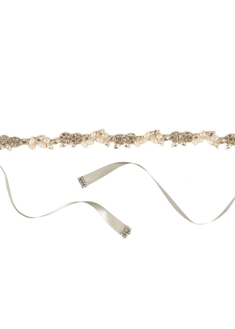 Chelsea Bridal Sash - bridal sash - Elizabeth Bower