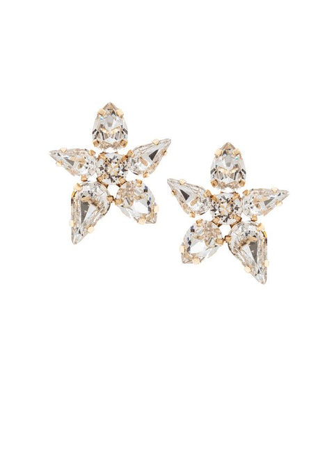 Classique Crystal Stud Earrings - bridal Earrings - Elizabeth Bower