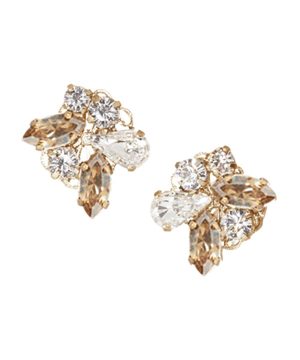 Cluster Crystal Stud EarringsEarringsElizabeth Bower