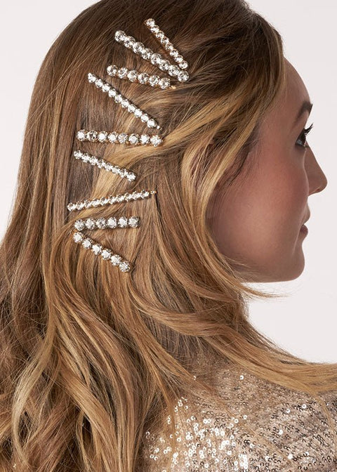 Dazzler Pin Small Crystal Hairpin - bridal Hairpins - Elizabeth Bower