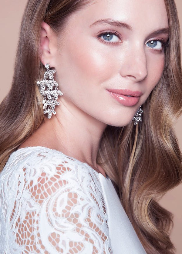 Dew Cascade Crystal Chandelier EarringsEarringsElizabeth Bower