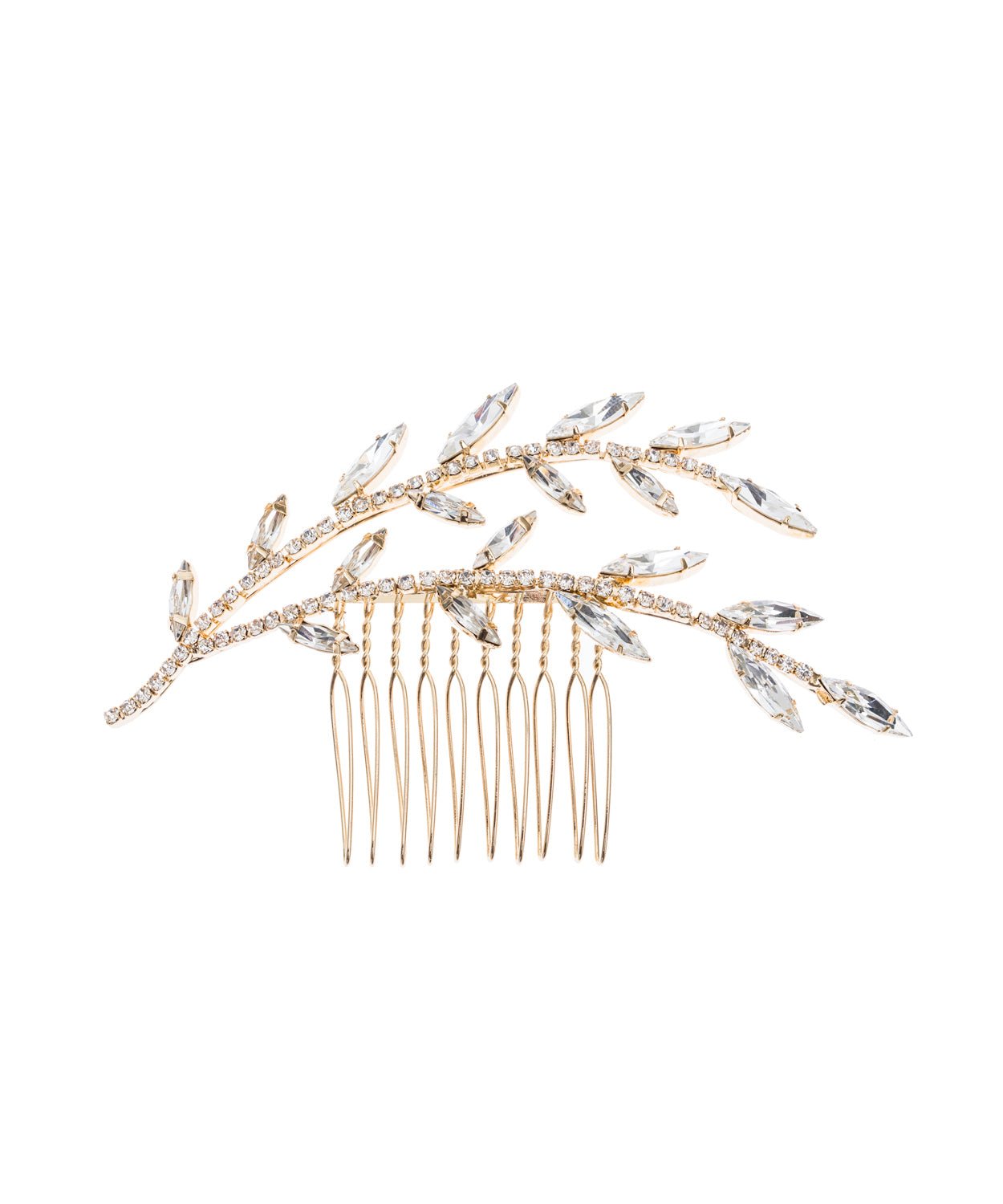 Electra Crystal Comb - bridal hairpieces - Elizabeth Bower