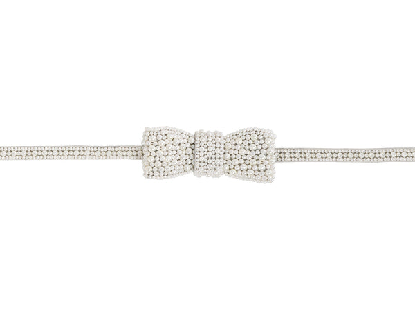 Bow Pearl Belt
