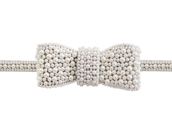 Bow Pearl Belt