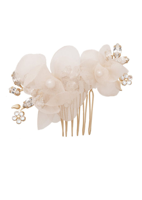 Fabrique Small Comb - bridal Hairpiece - Elizabeth Bower
