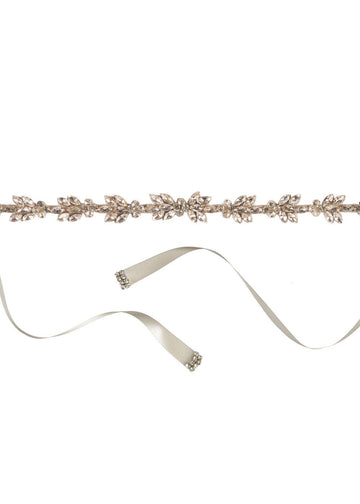 Fleur Bridal Sash - bridal Sash - Elizabeth Bower