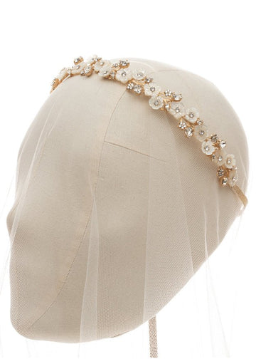 Florum Band - bridal Hairpiece - Elizabeth Bower