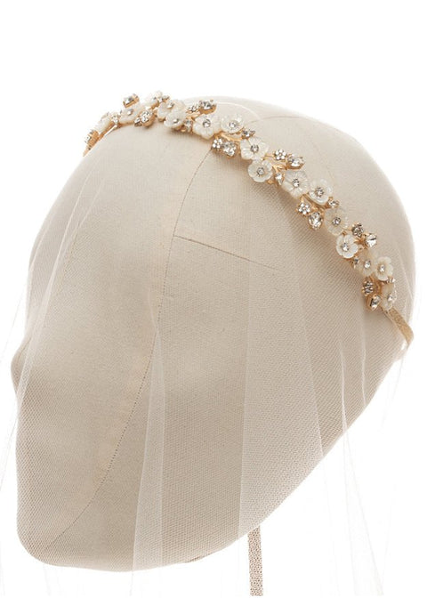 Florum Band - bridal Hairpiece - Elizabeth Bower