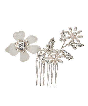 June Mini Hair Comb Small - bridal Hairpiece - Elizabeth Bower