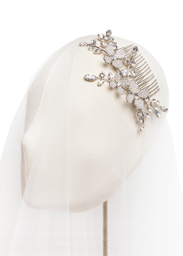 June Crystalla Crystal Bridal Comb