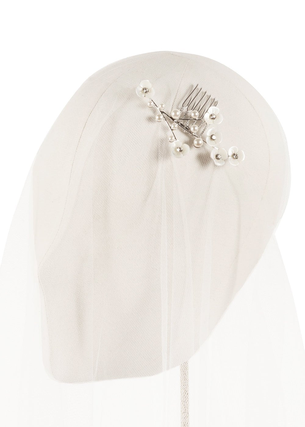 Loretta Mini Haircomb - bridal Earrings - Elizabeth Bower