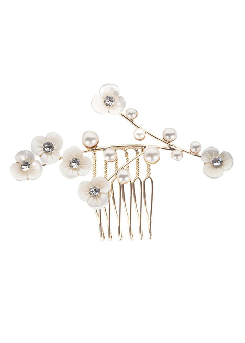 Loretta Mini Haircomb - bridal Earrings - Elizabeth Bower