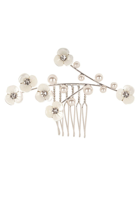 Loretta Mini Haircomb - bridal Earrings - Elizabeth Bower