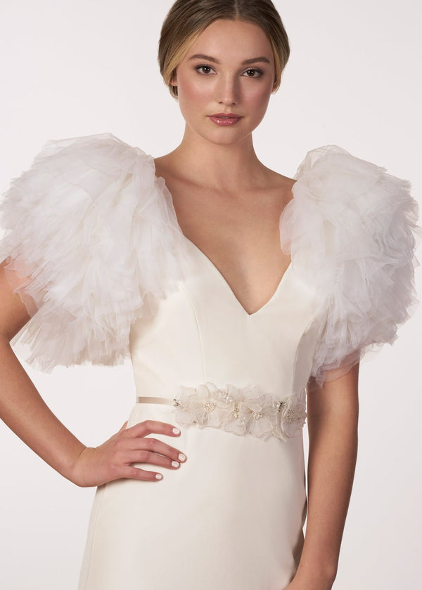 Organna Floral Bridal SashSashElizabeth Bower