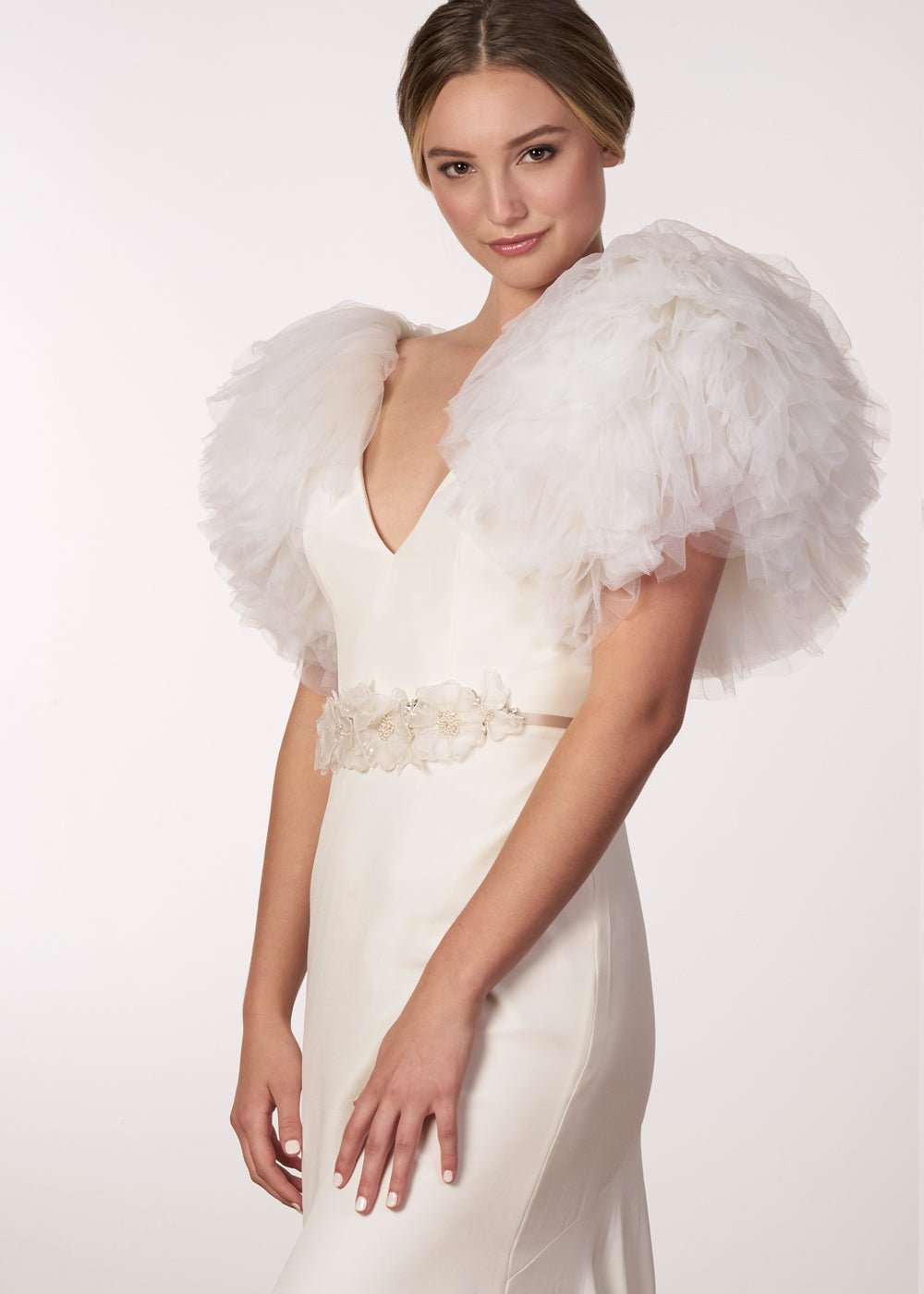 Organna Floral Bridal SashSashElizabeth Bower