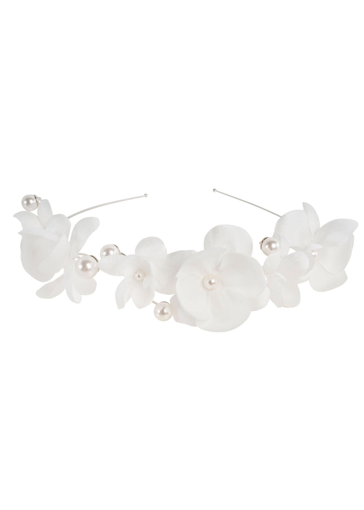 Organna Floral Pearl HairpieceEarringsElizabeth Bower